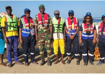 Mission de patrouille au large de YOFF.
